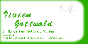 vivien gottwald business card